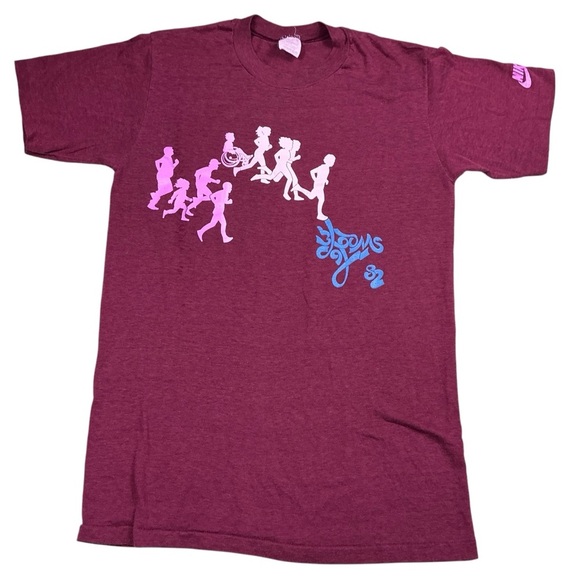 American Vintage Other - Vintage 1982 Nike Lilac Bloomsday Spokane, Wa., single stitch T-shirt USA XS